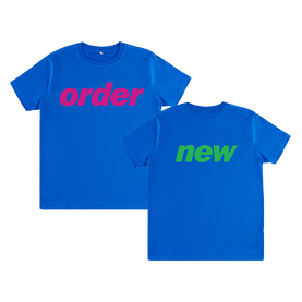 New Order Blue T Shirt New Order